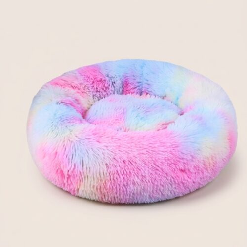 Anti Anxiety Round Donut Pet Bed
