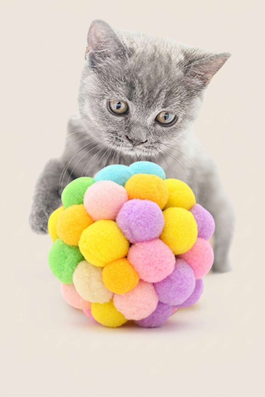 Colourful Ball Toy for Cat - Image 3