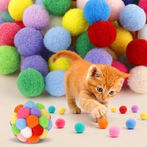 Colourful Ball Toy for Cat