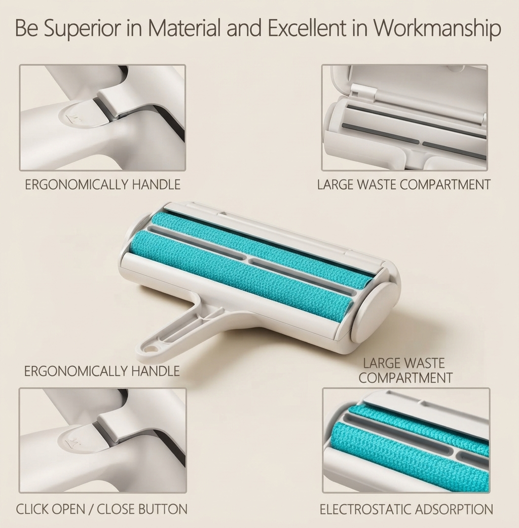Pet Hair Remover Roller Reusable