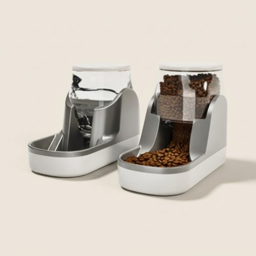 Automatic Pet Feeder and Water Dispenser